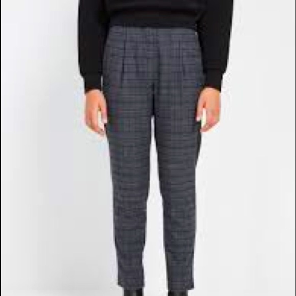 Frank and Oak The Grant Pleated Pant in Grey